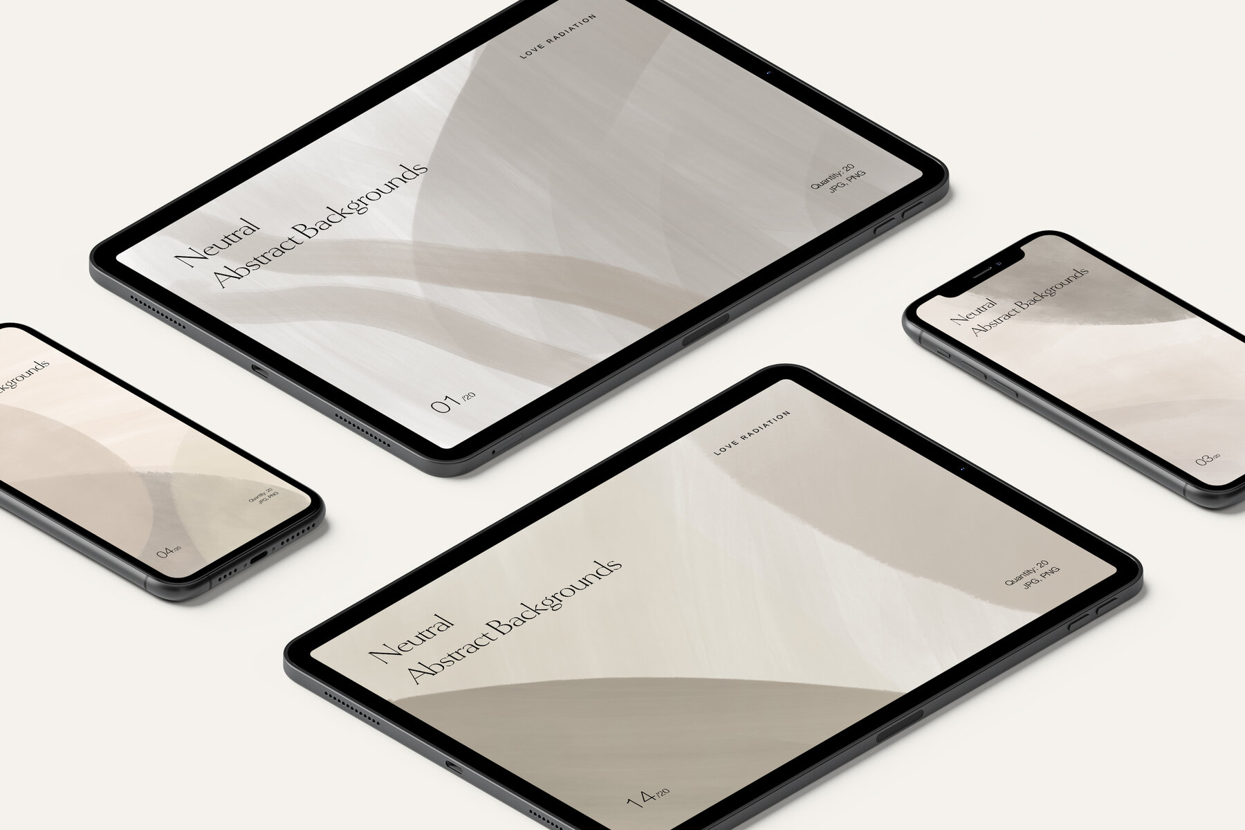 Abstract Painted Watercolor Textures 14