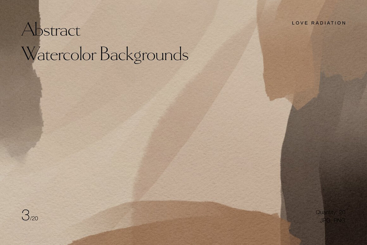 Abstract Watercolor Texture Backgrounds 2