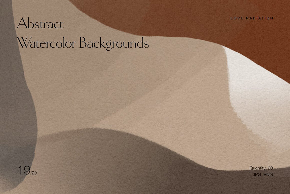 Abstract Watercolor Texture Backgrounds 4