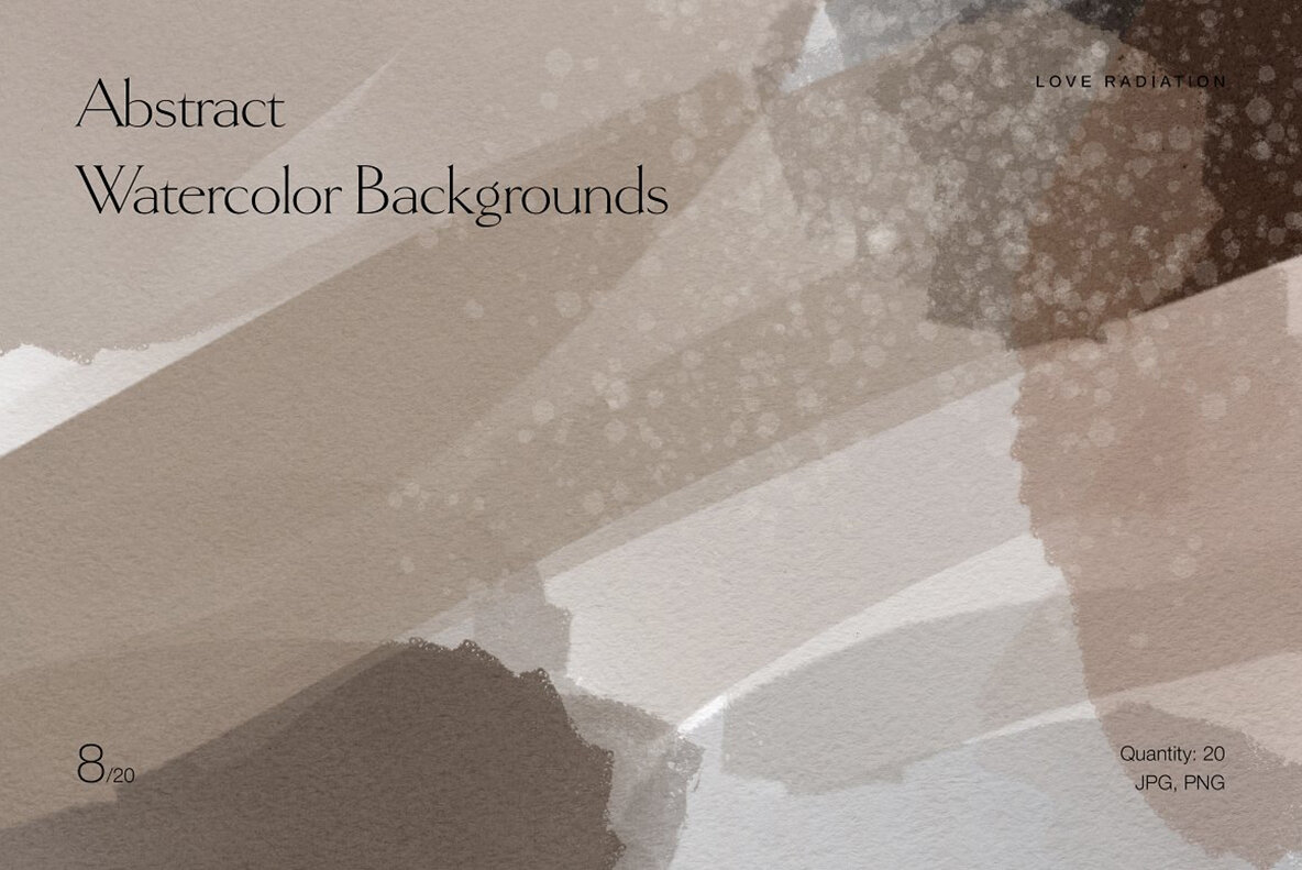 Abstract Watercolor Texture Backgrounds 9