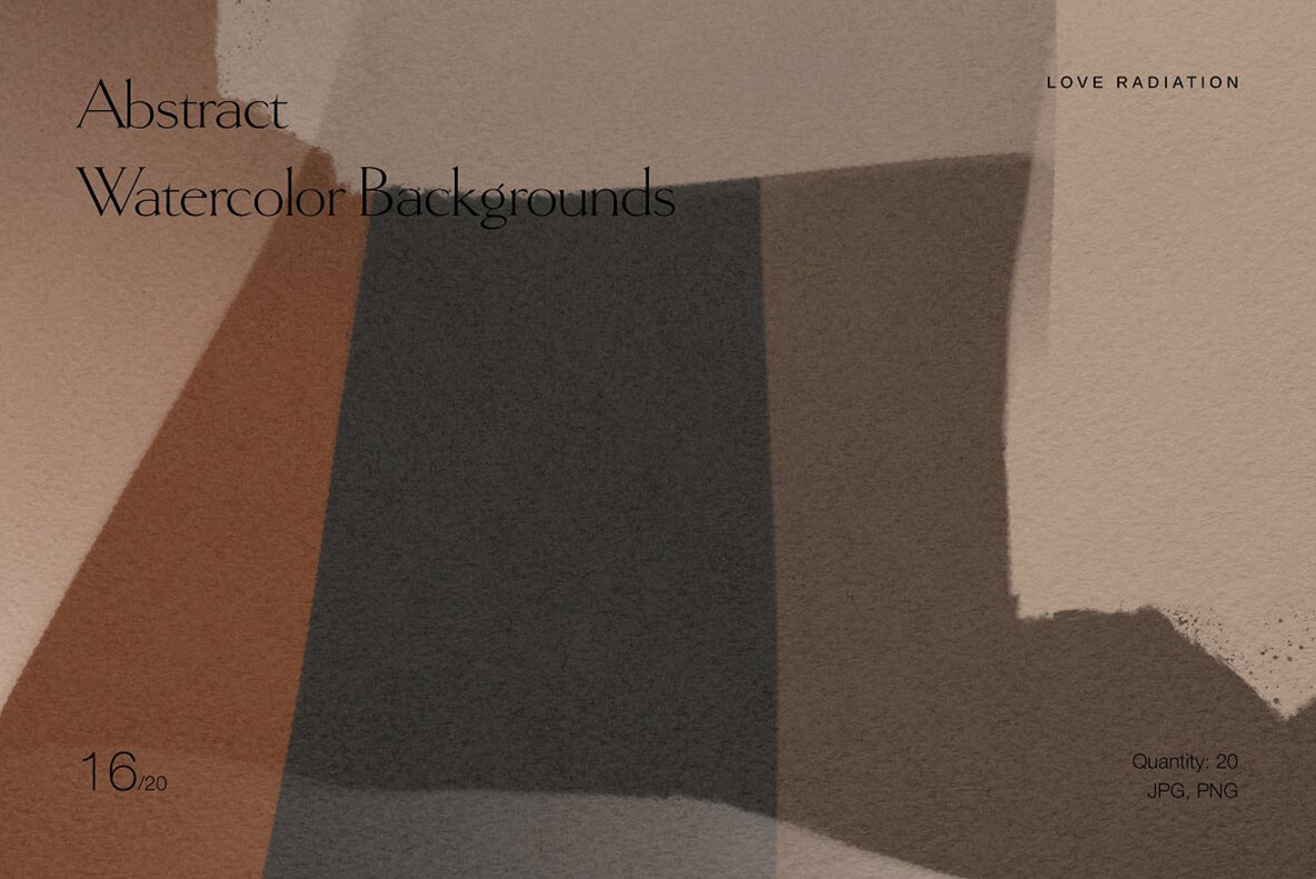 Abstract Watercolor Texture Backgrounds 15