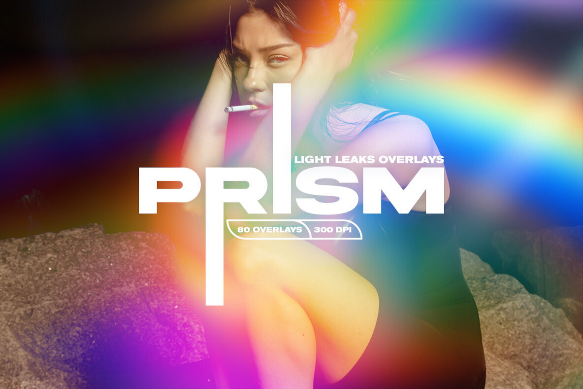 Prism Light Leaks Overlays 1