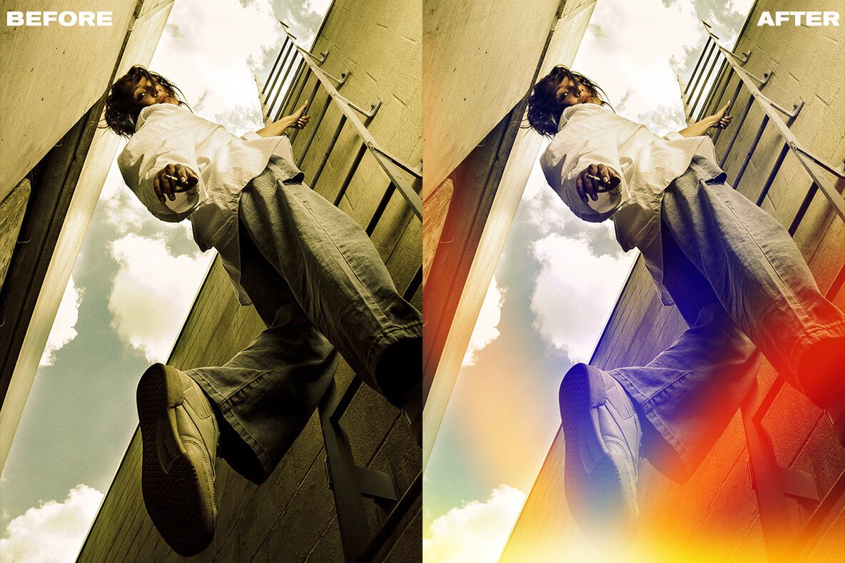 Prism Light Leaks Overlays 2