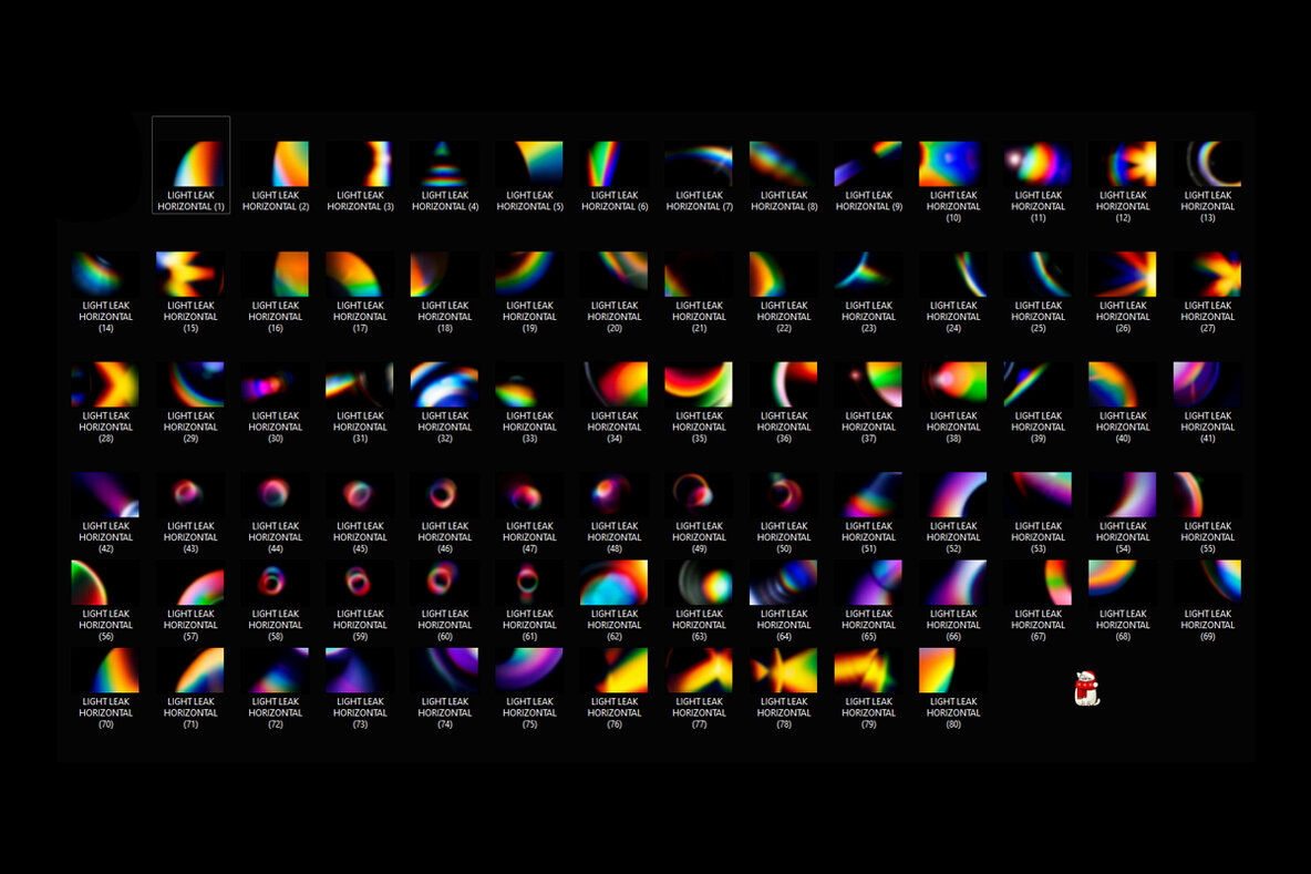 Prism Light Leaks Overlays 6