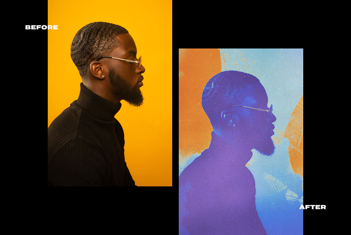 Neon Negative Photo Effect 9