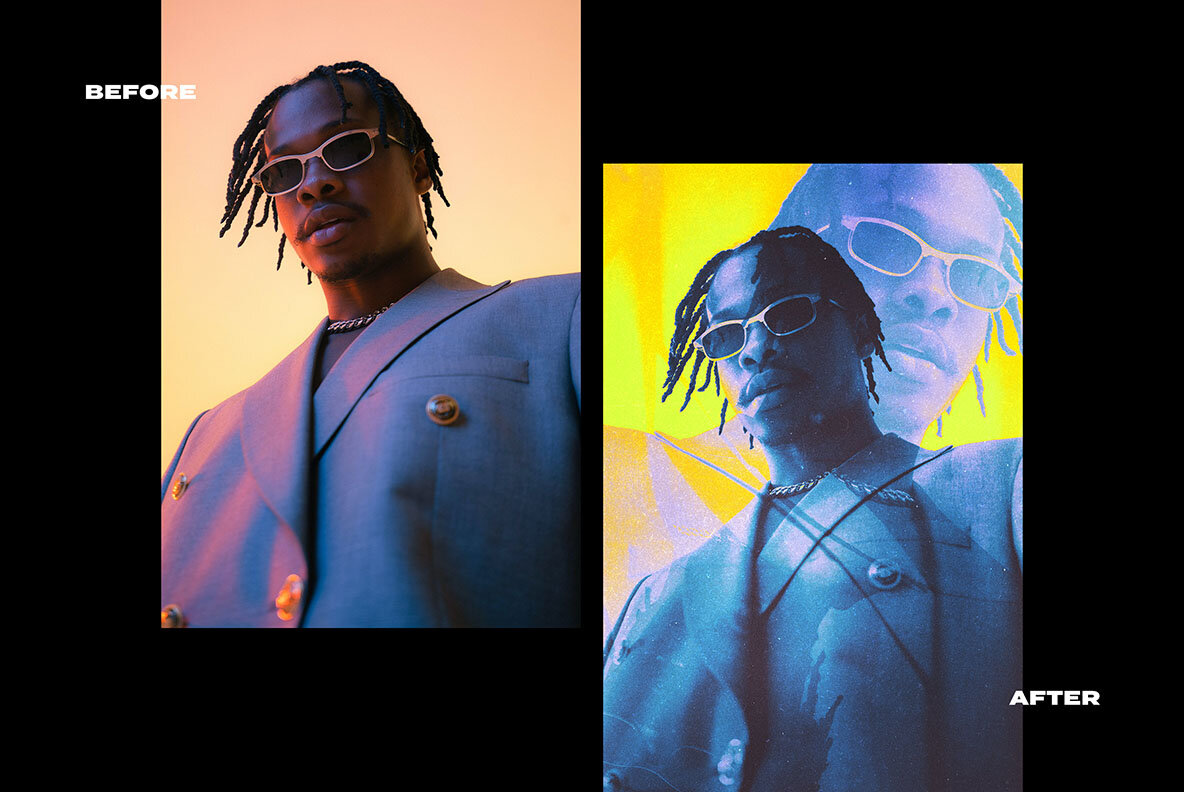 Neon Negative Photo Effect 15