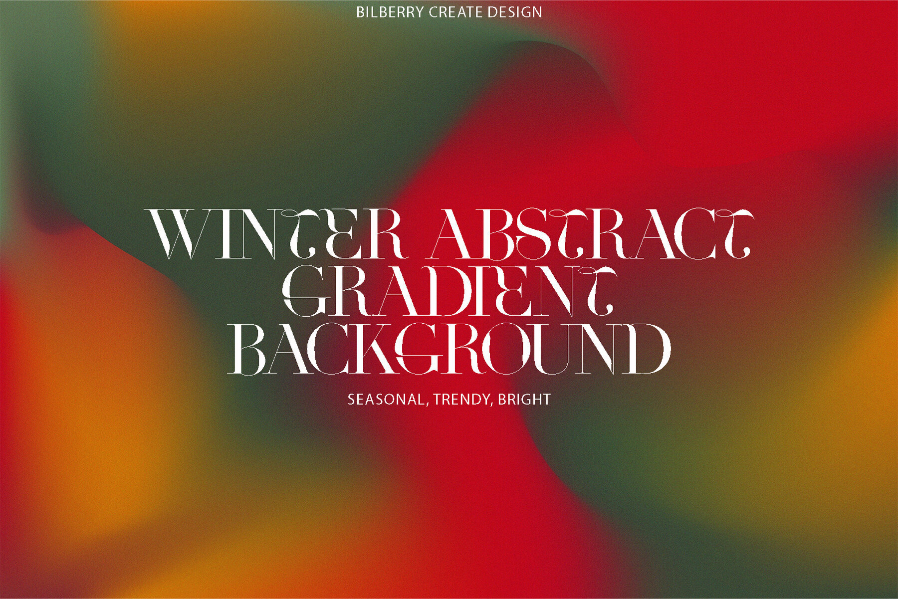 Winter abstract gradient background 1