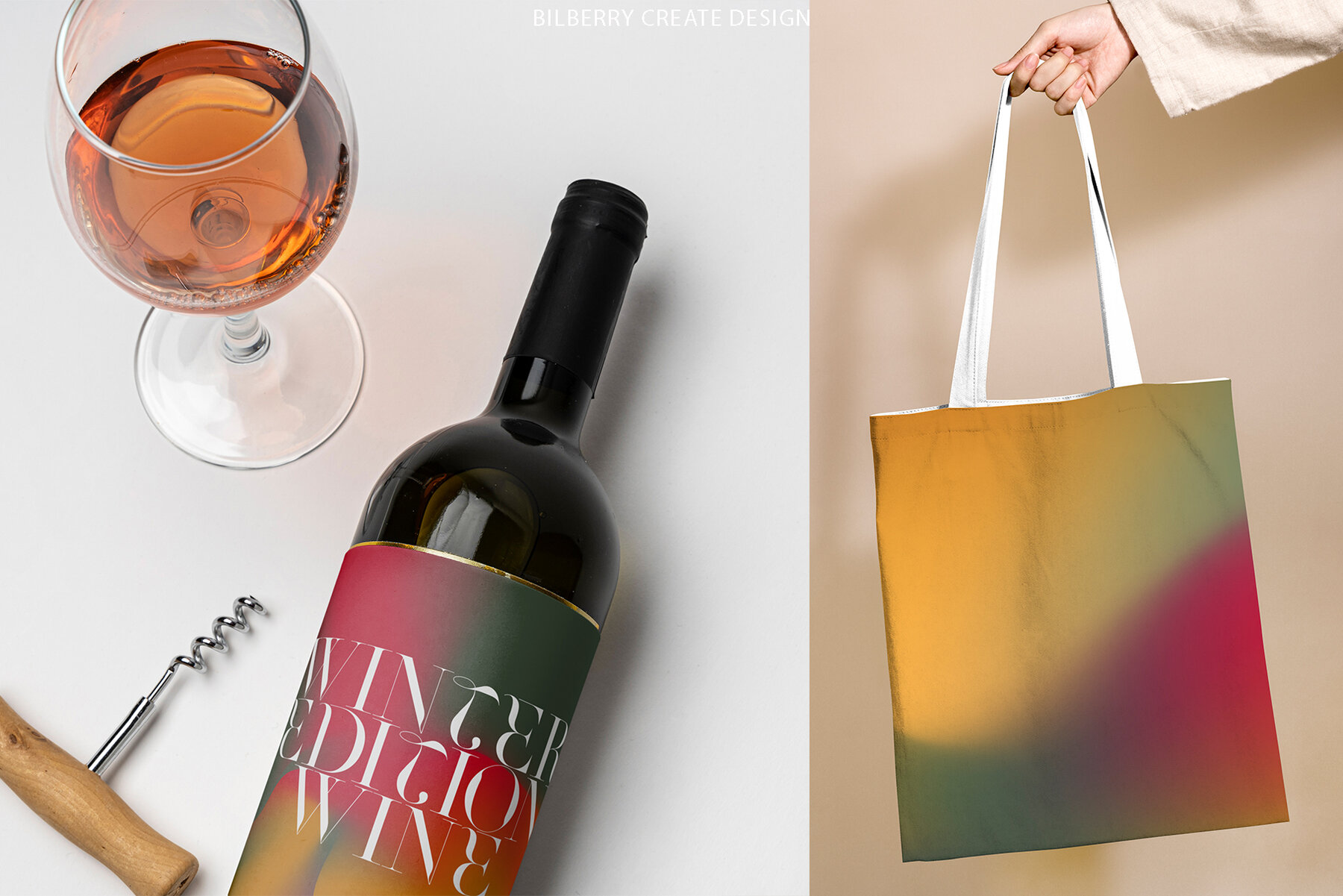 Winter abstract gradient background 8