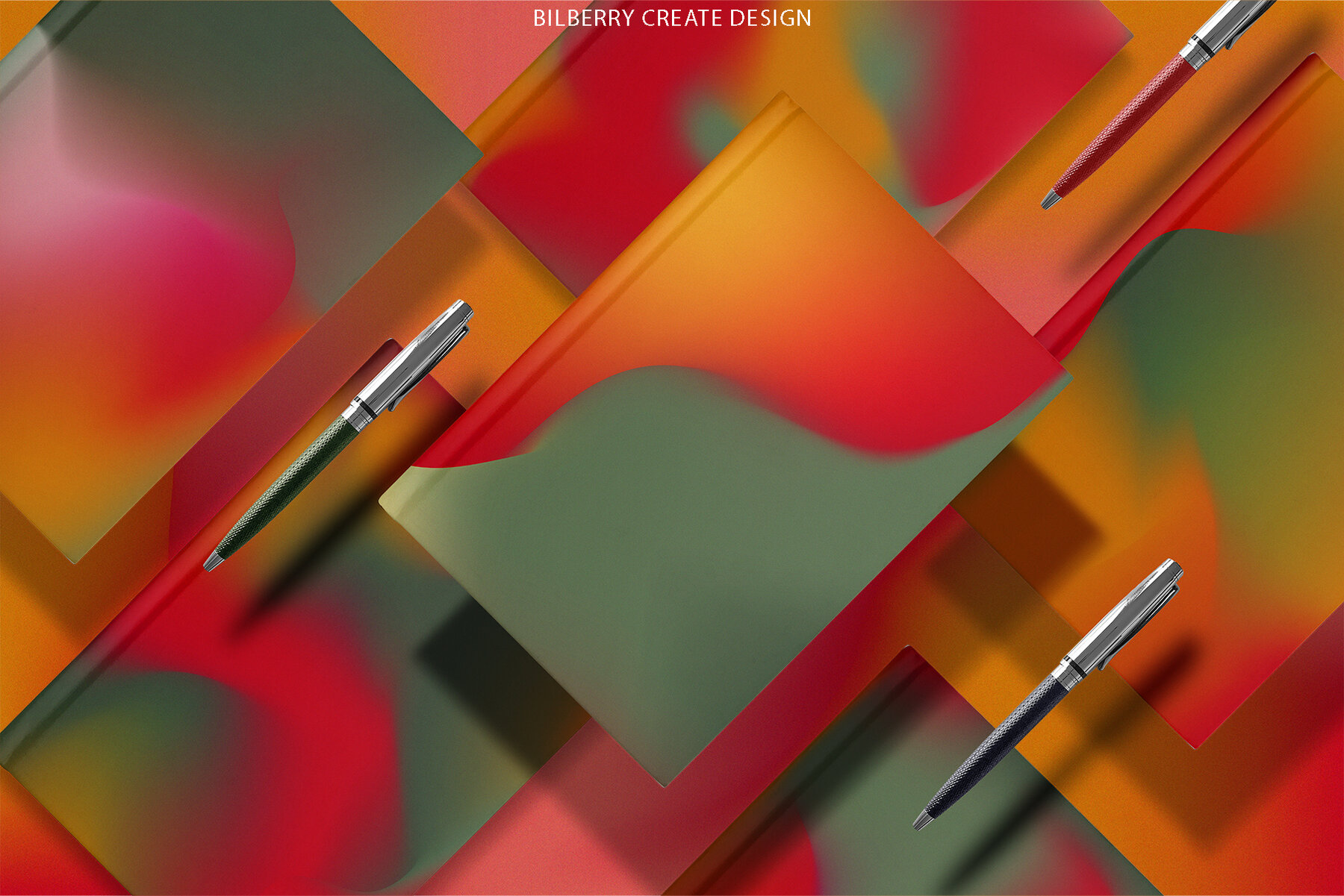 Winter abstract gradient background 14