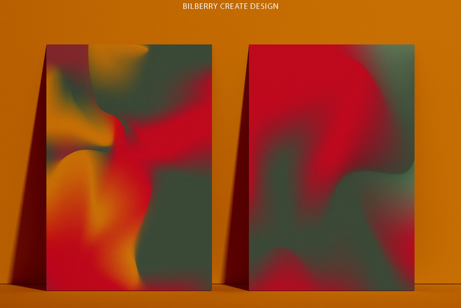 Winter abstract gradient background 15