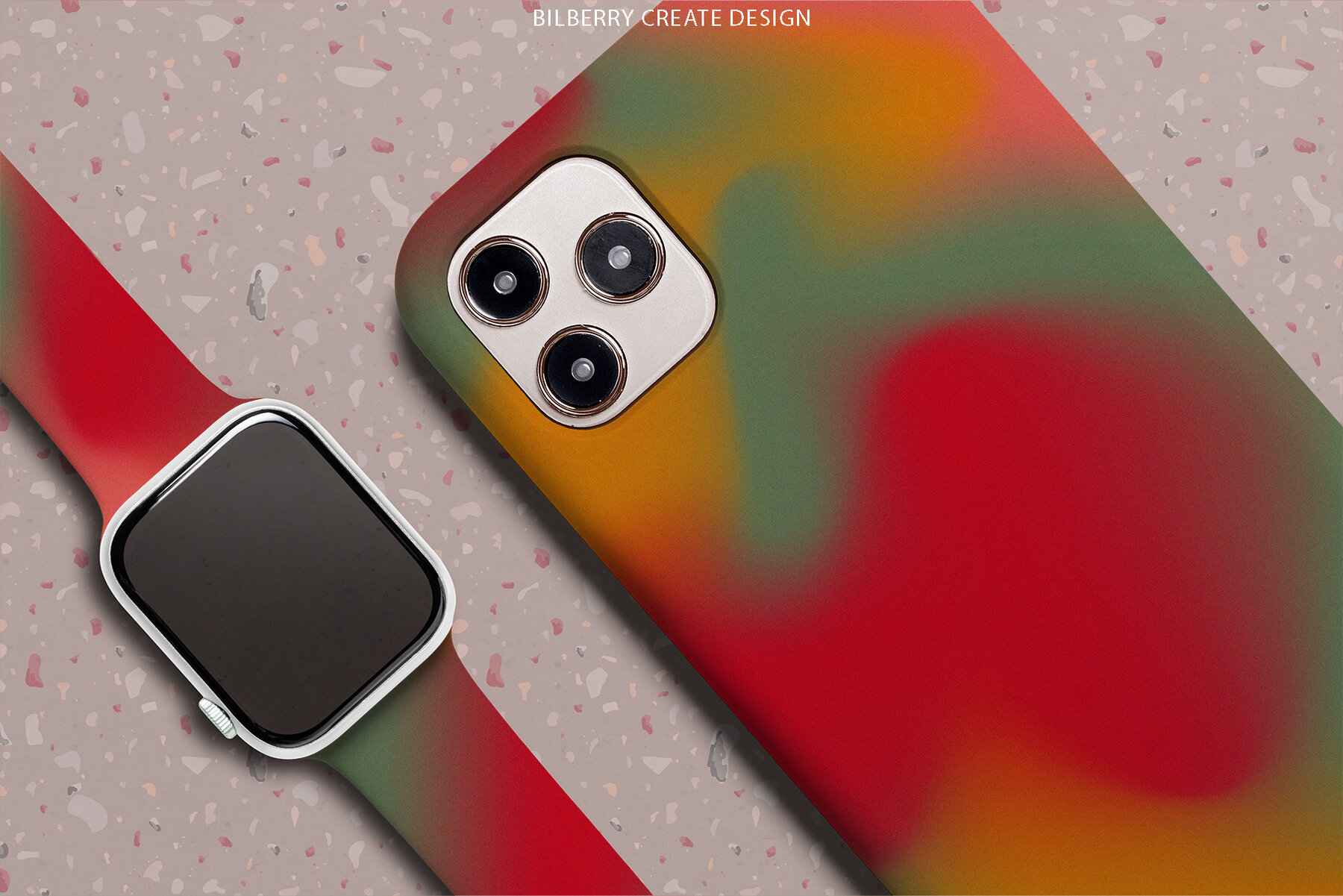 Winter abstract gradient background 16