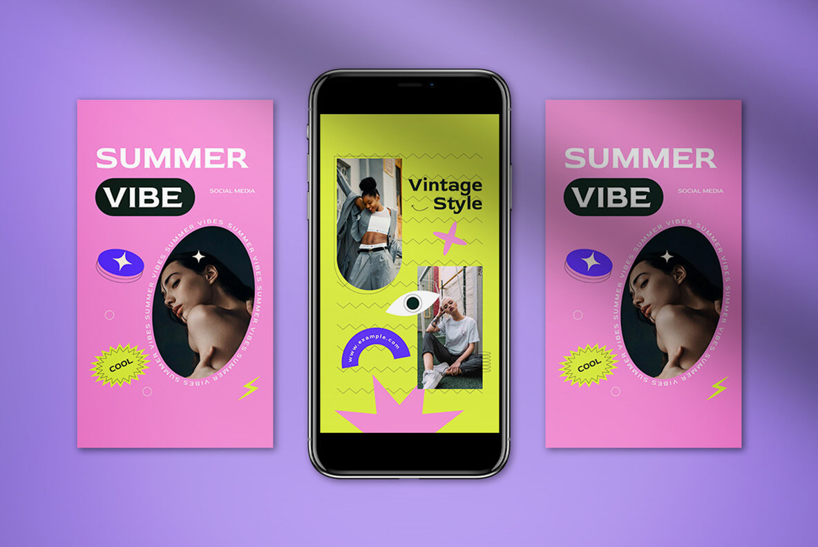 Purple Pop Culture Branding Coach Instagram Pack 6