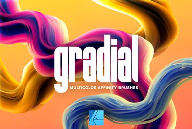 Gradial     Multicolor Brushes for Affinity