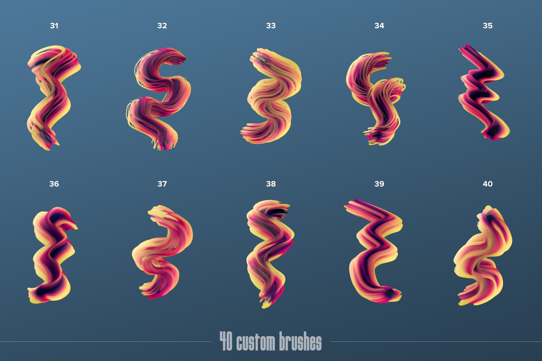 Gradial     Multicolor Brushes for Affinity 10