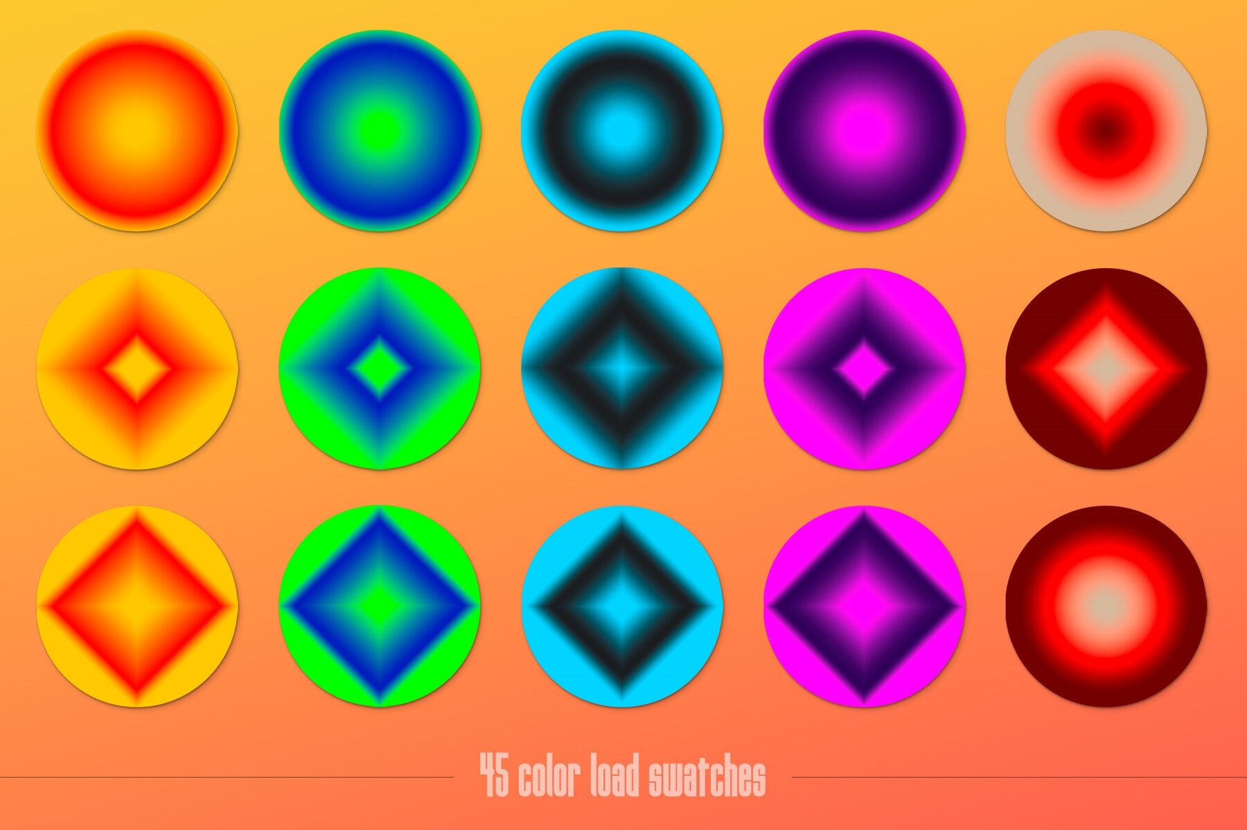 Gradial     Multicolor Brushes for Affinity 11