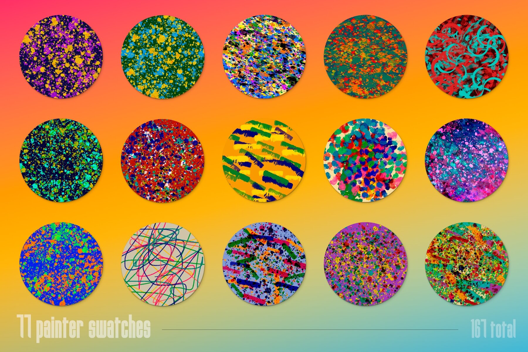 Multicolor Brush Bundle for Affinity 27