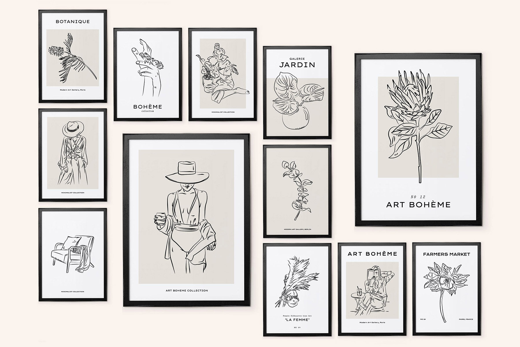 Line Art Prints Posters 8