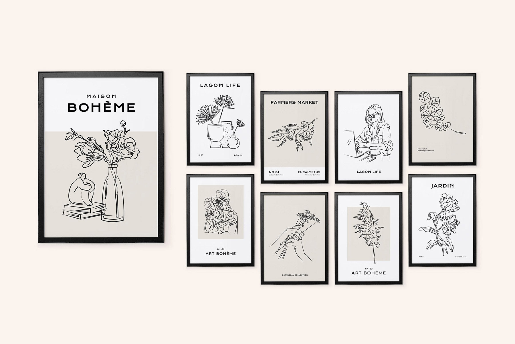 Line Art Prints Posters 9