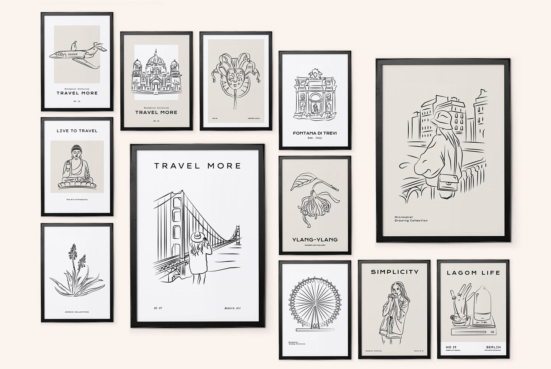 Line Art Prints Posters 12