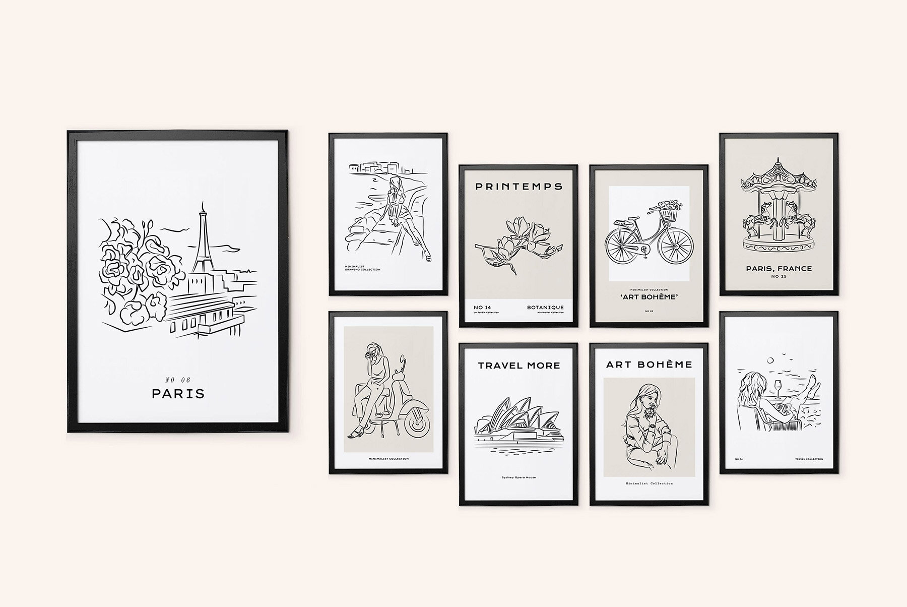 Line Art Prints Posters 13