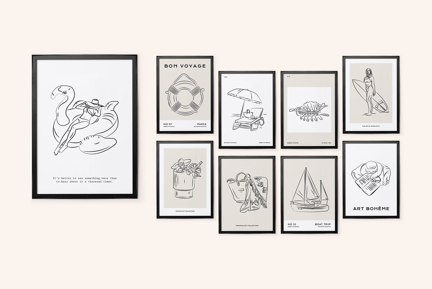 Line Art Prints Posters 17