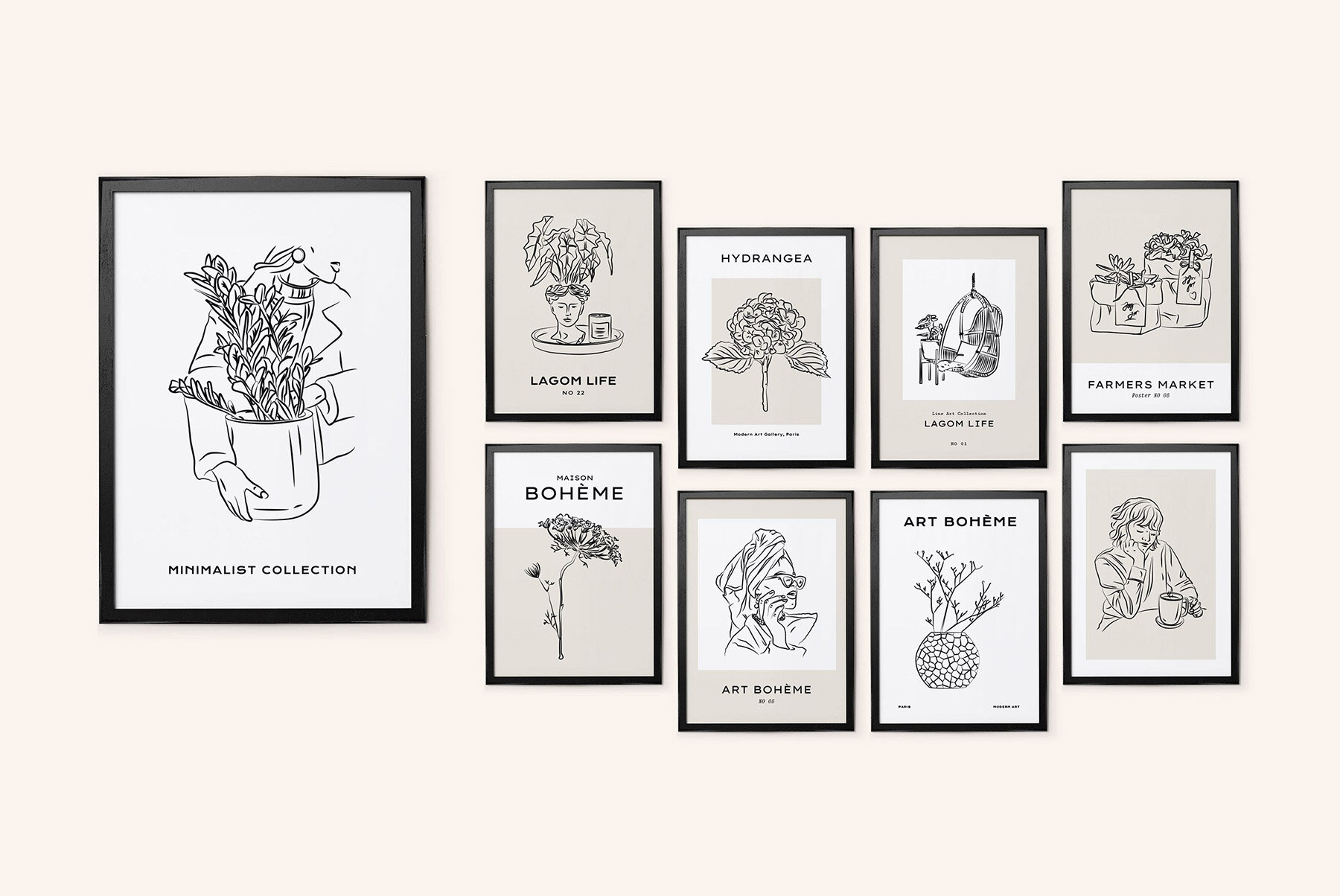 Line Art Prints Posters 19