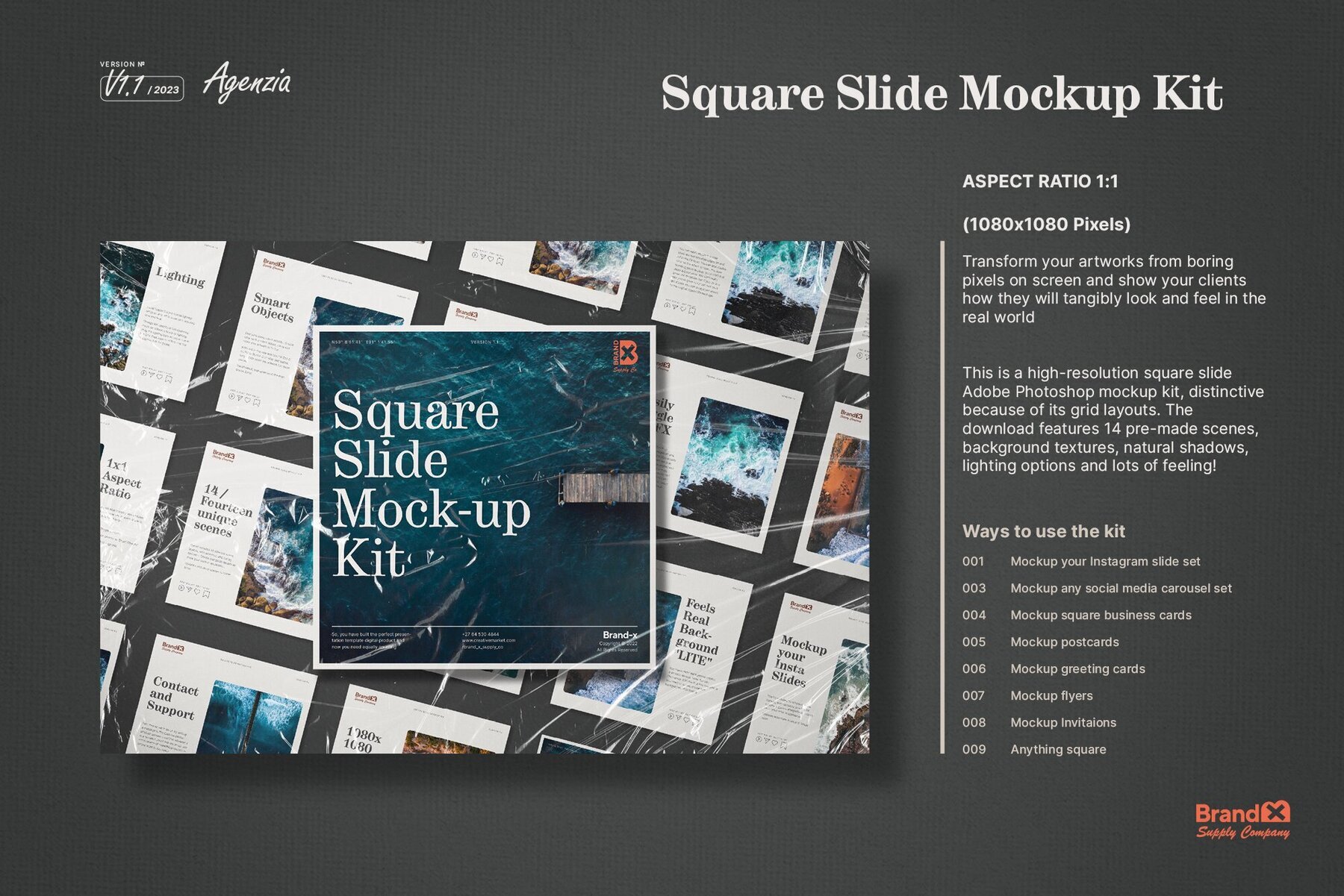 Agenzia I Screen   Print Mockup Kit Bundle 2