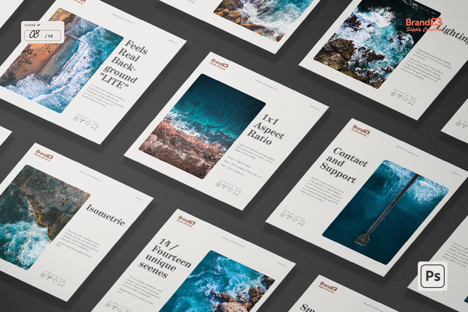 Agenzia I Screen   Print Mockup Kit Bundle 17