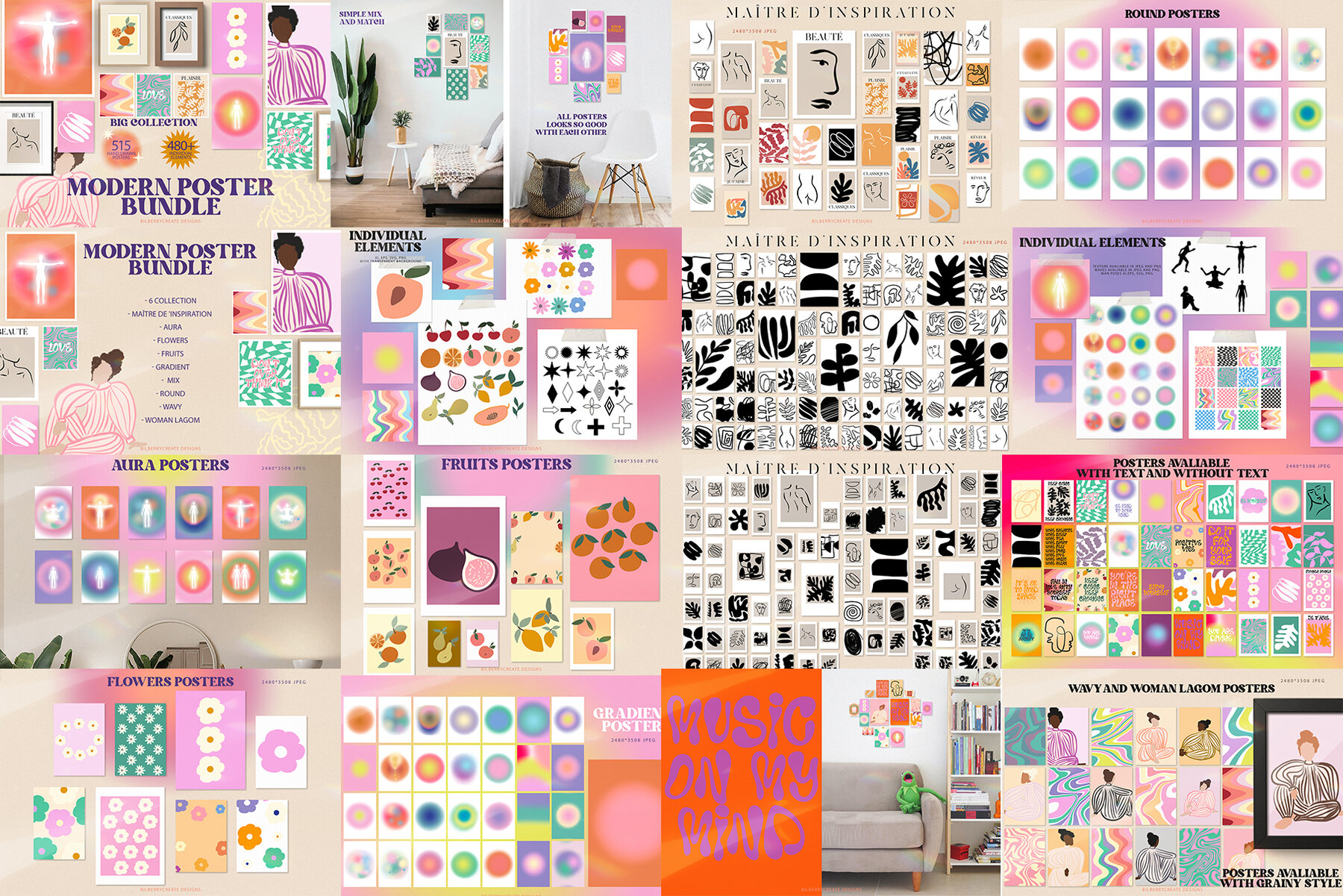 Huge Graphic Bundle 7040 in 1 24