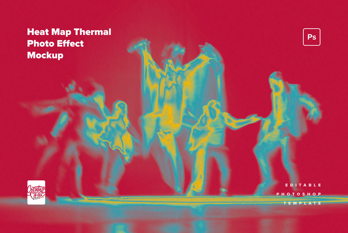 Heat Map Thermal Photo Effects 5