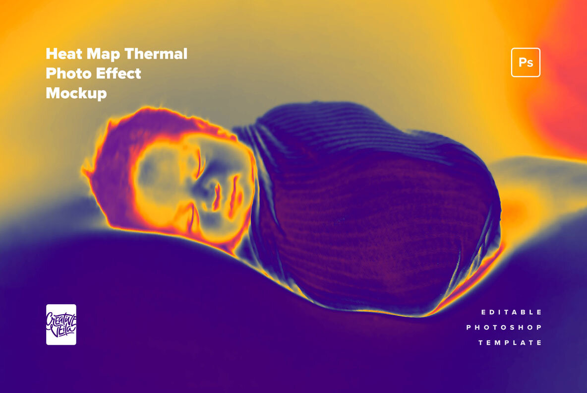 Heat Map Thermal Photo Effects 6