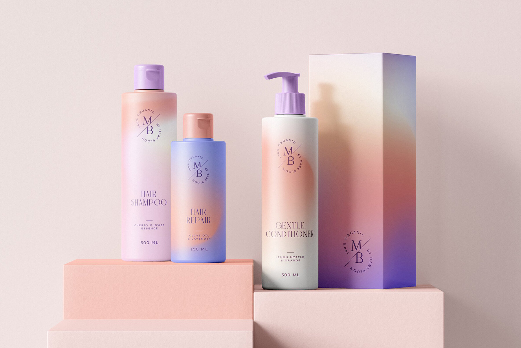 Grainy Gradient Texture Bundle 4