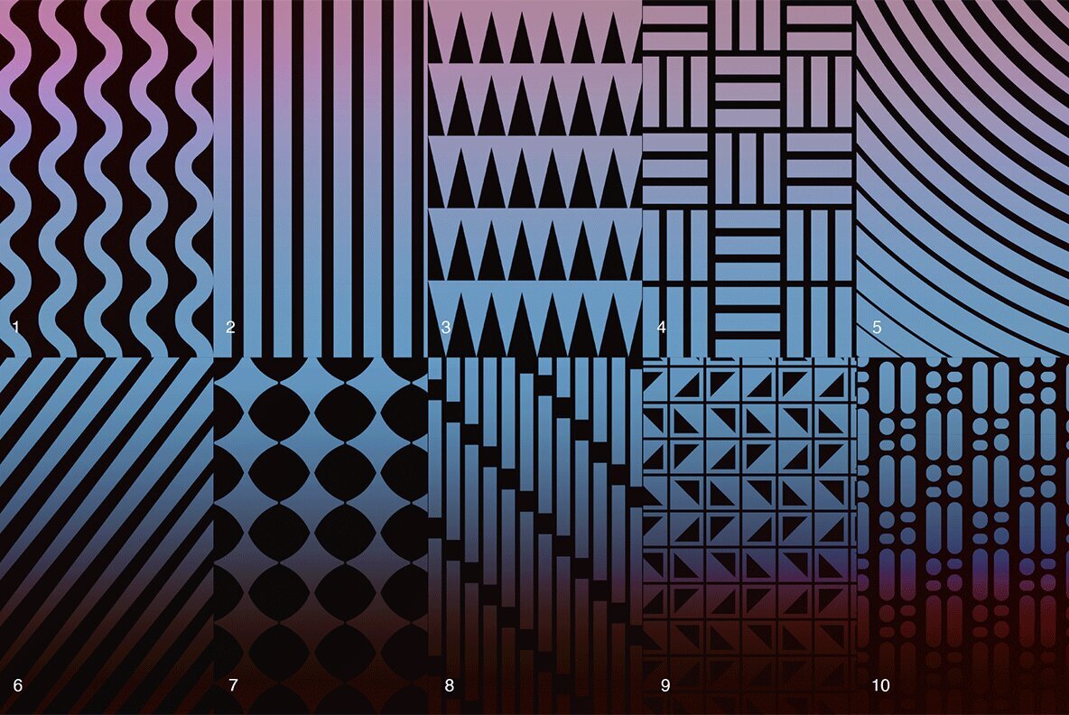 Glass Pattern Effects 8