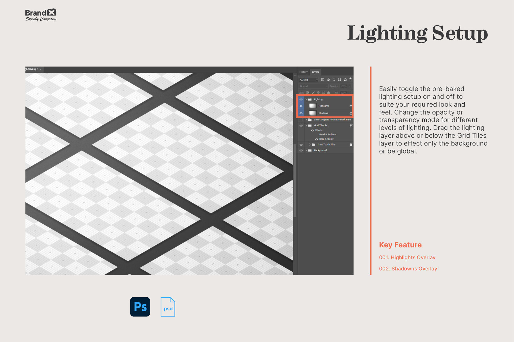 Agenzia A4 A0 Paper Grid Mockup Kit 8