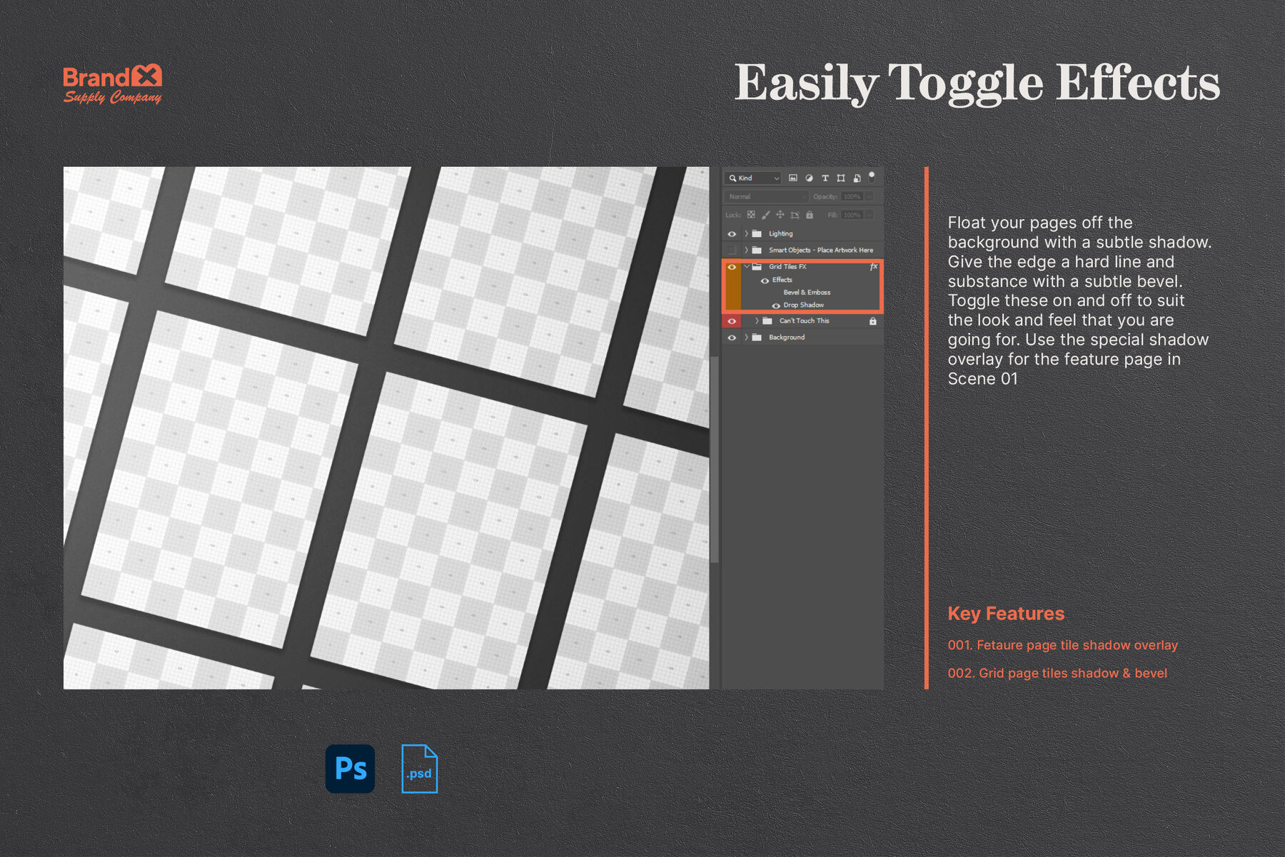 Agenzia A4 A0 Paper Grid Mockup Kit 12