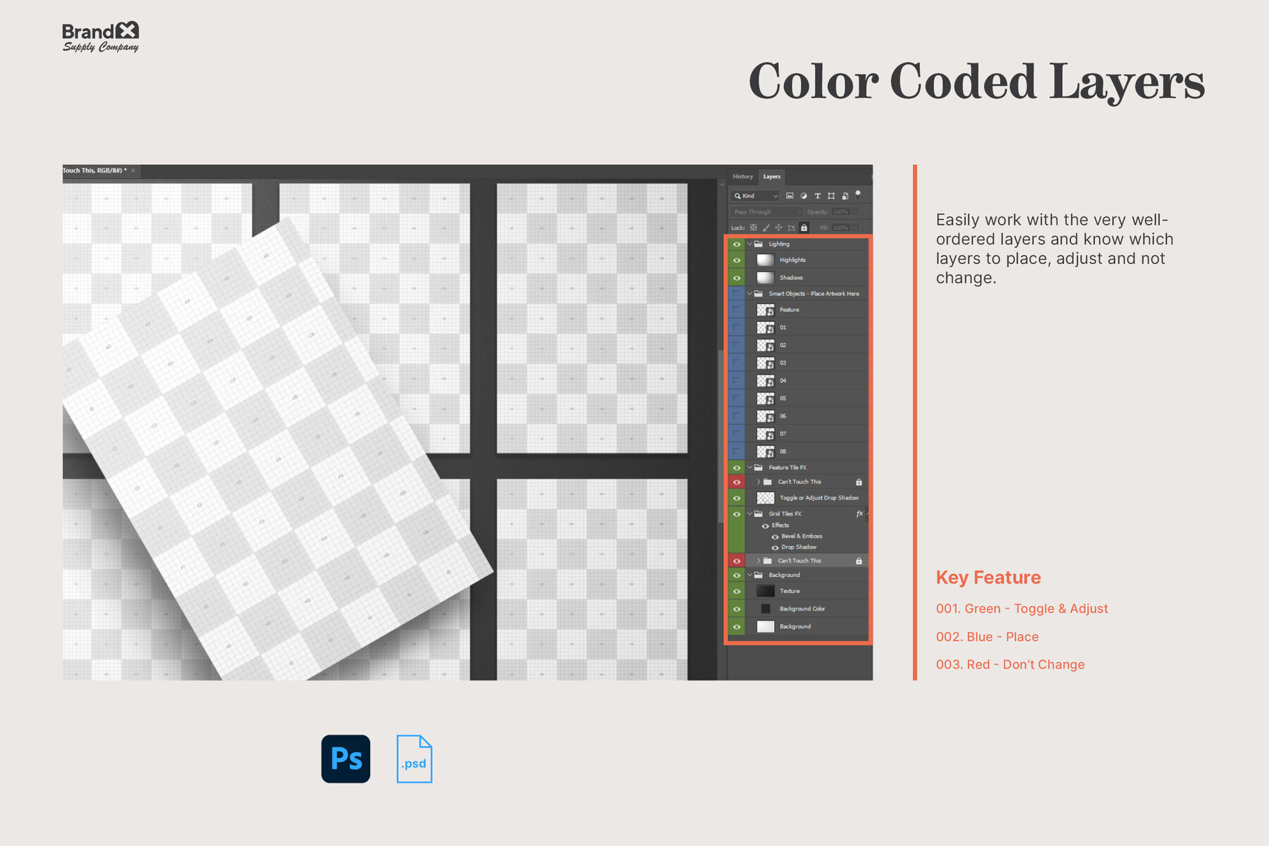 Agenzia A4 A0 Paper Grid Mockup Kit 14