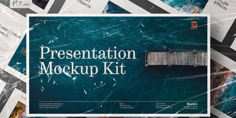 Agenzia Presentation Mockup Kit