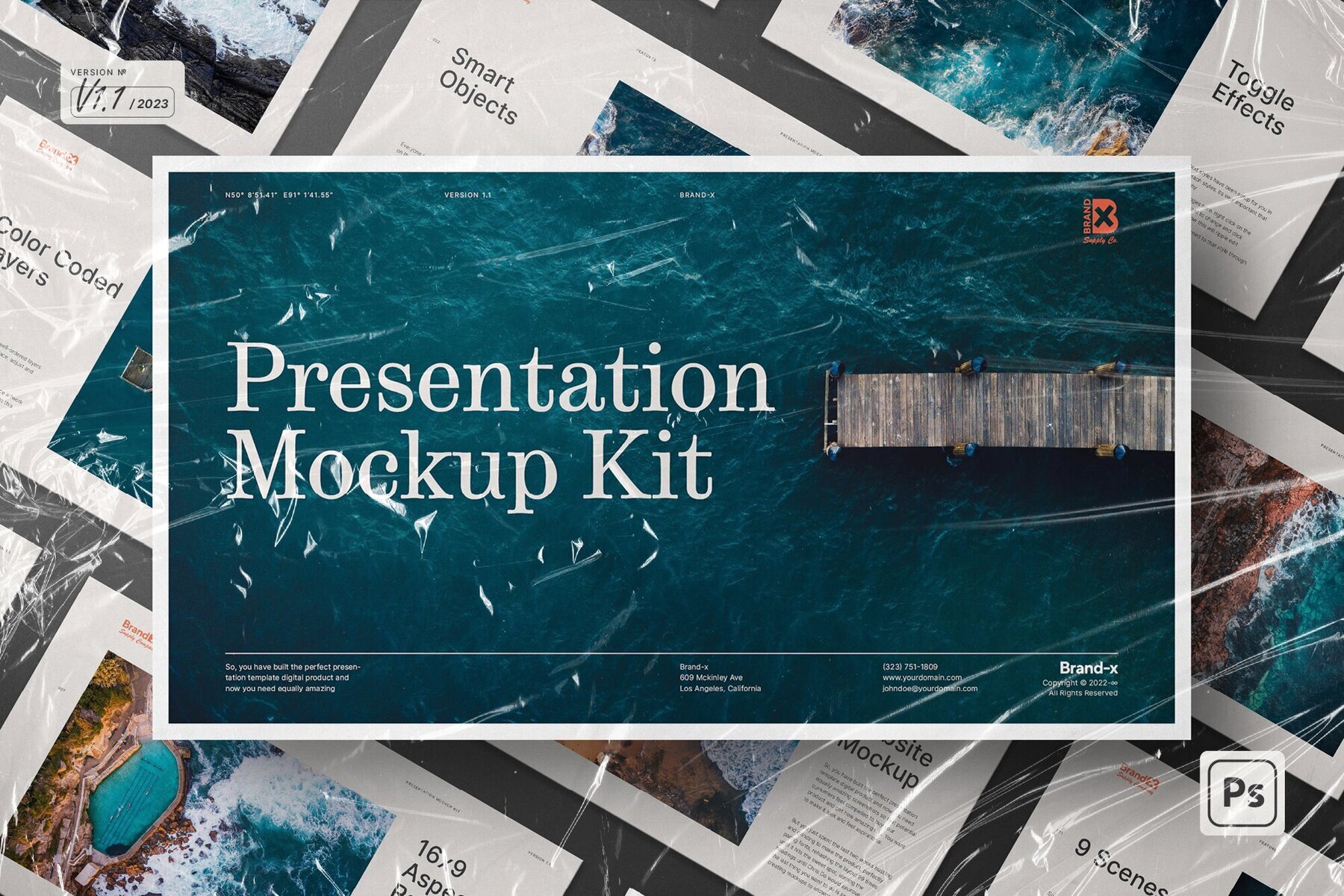 Agenzia Presentation Mockup Kit 1