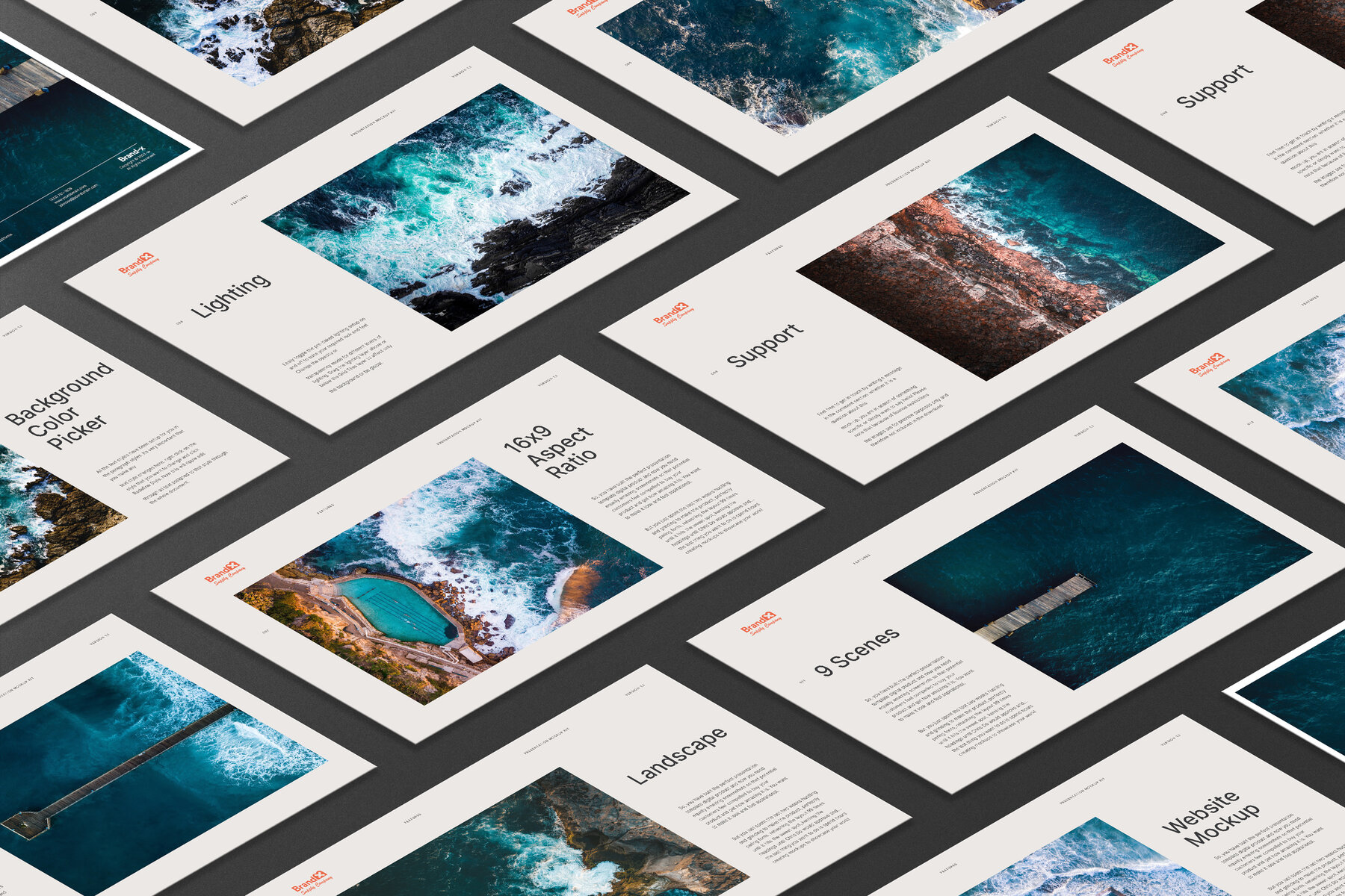 Agenzia Presentation Mockup Kit 6