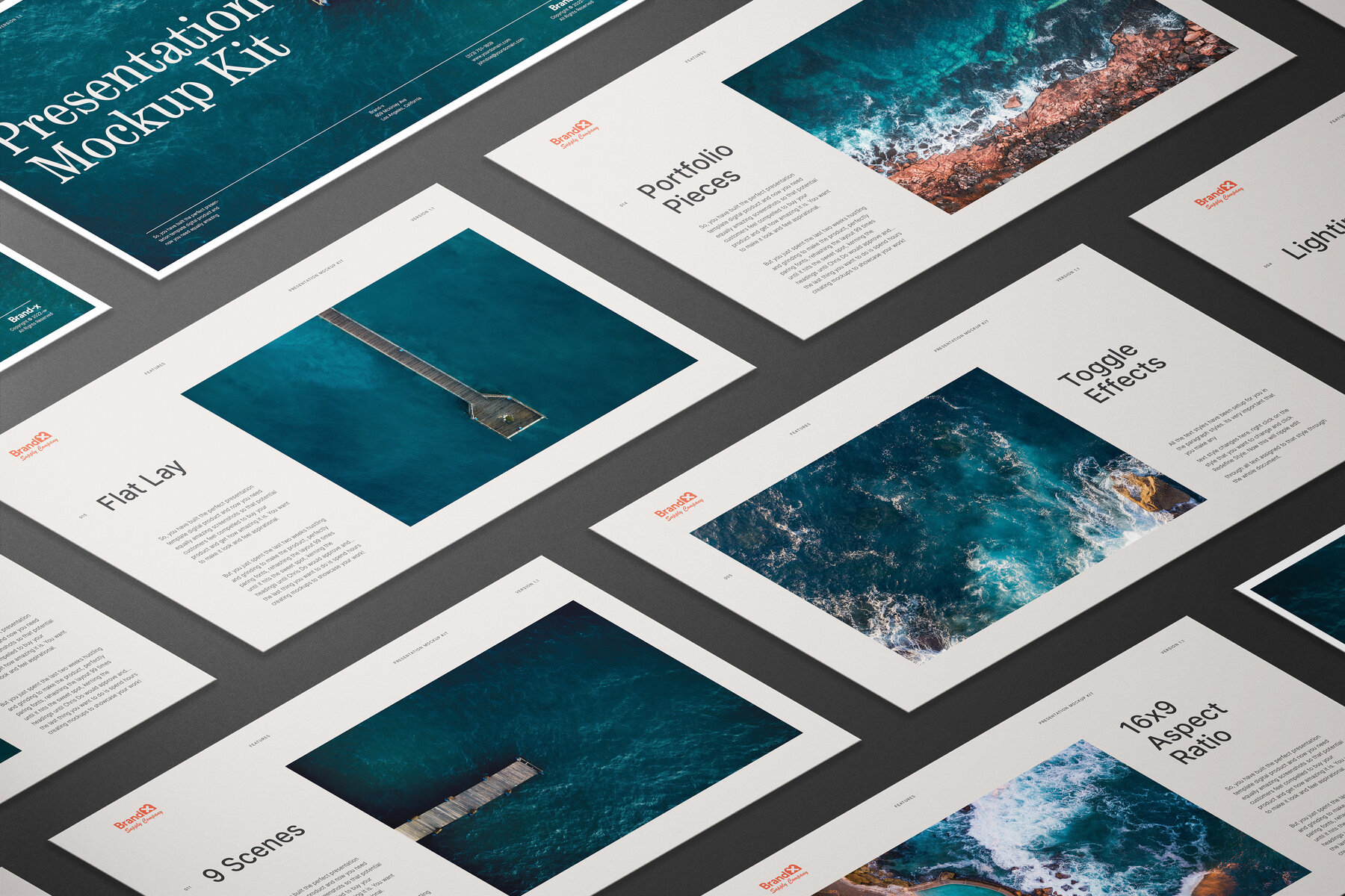 Agenzia Presentation Mockup Kit 7