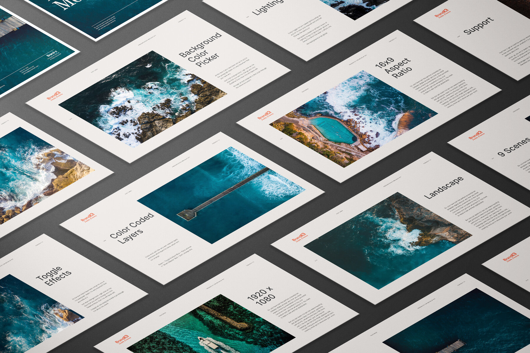 Agenzia Presentation Mockup Kit 8