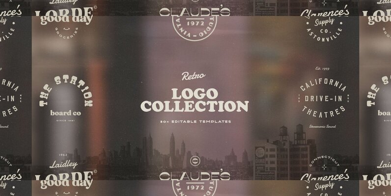 Retro Logo Collection x30