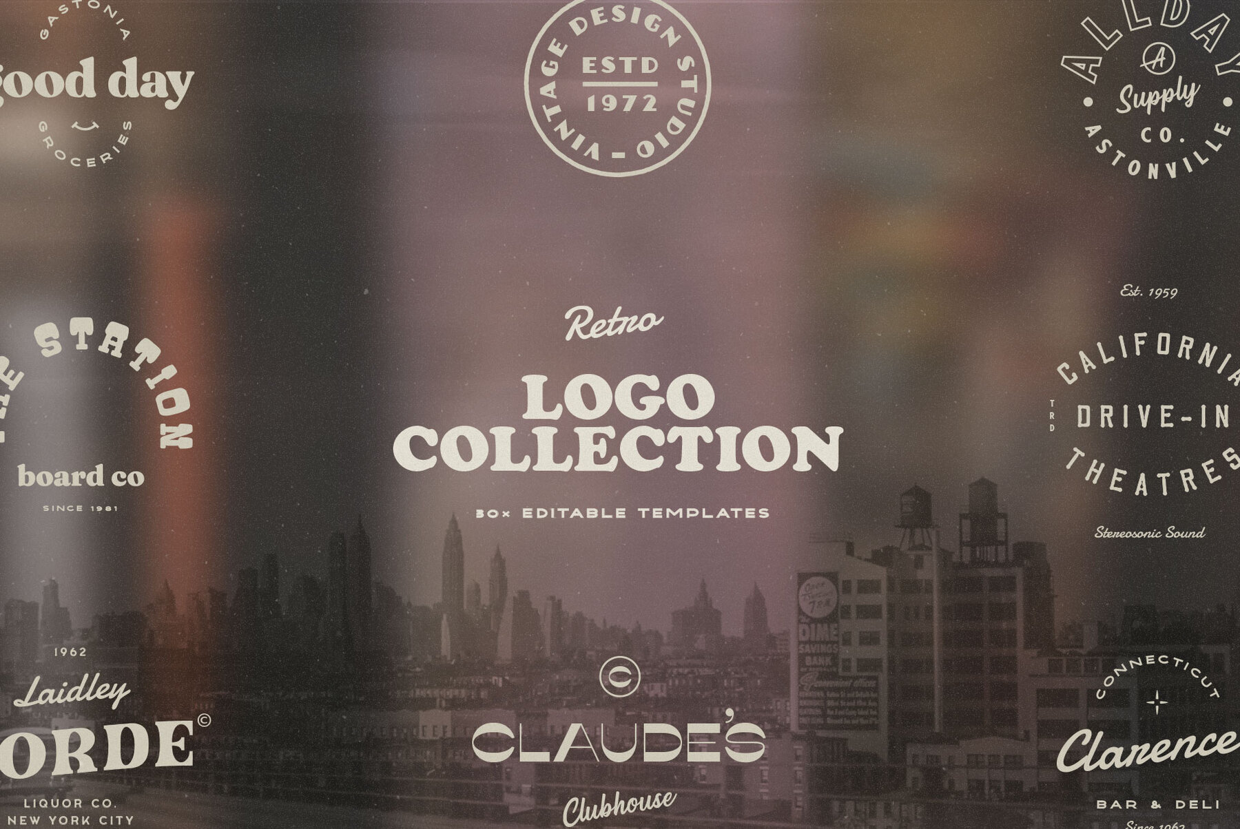 Retro Logo Collection x30 1