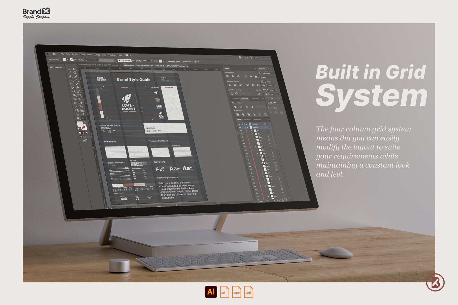 Minimalista One Sheet Brand Style Guide i 7