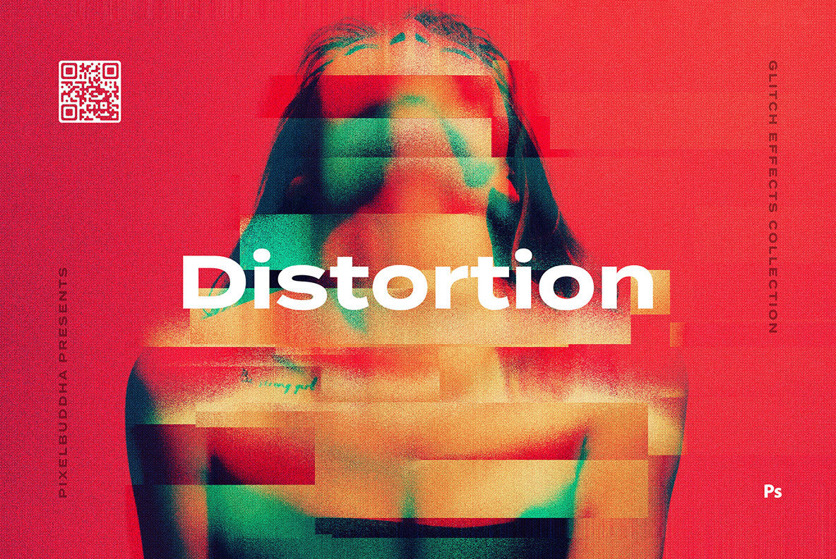 Distortion Glitch Photo Effects 1