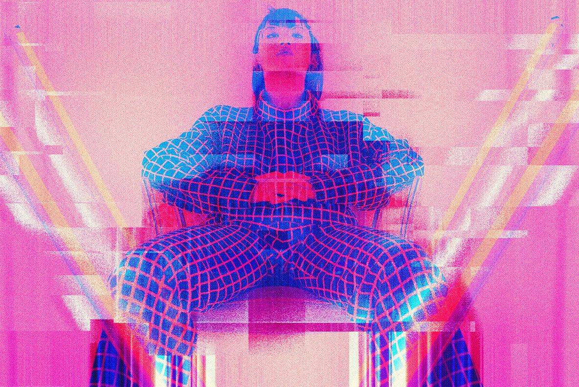Distortion Glitch Photo Effects 5