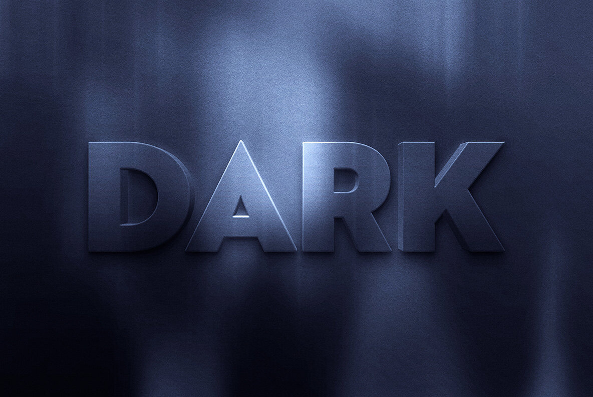 Dark Text Effect 2