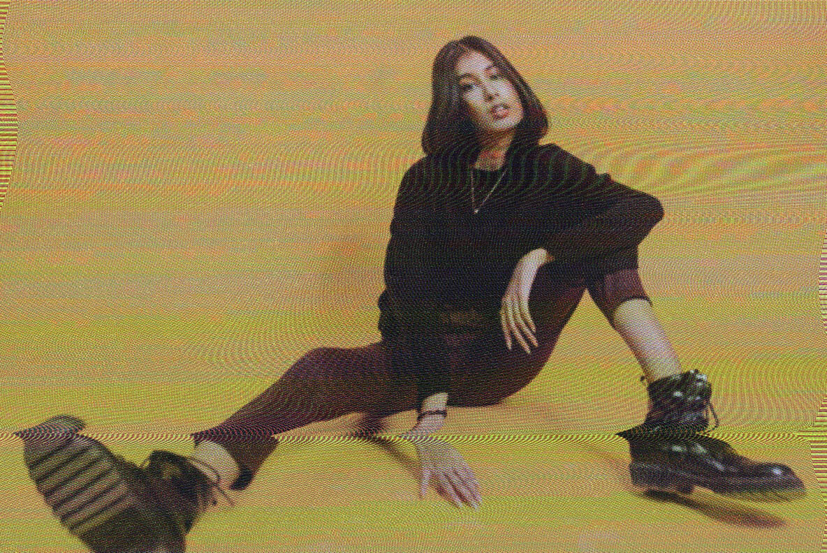 Screen Flicker Photo Effect 6