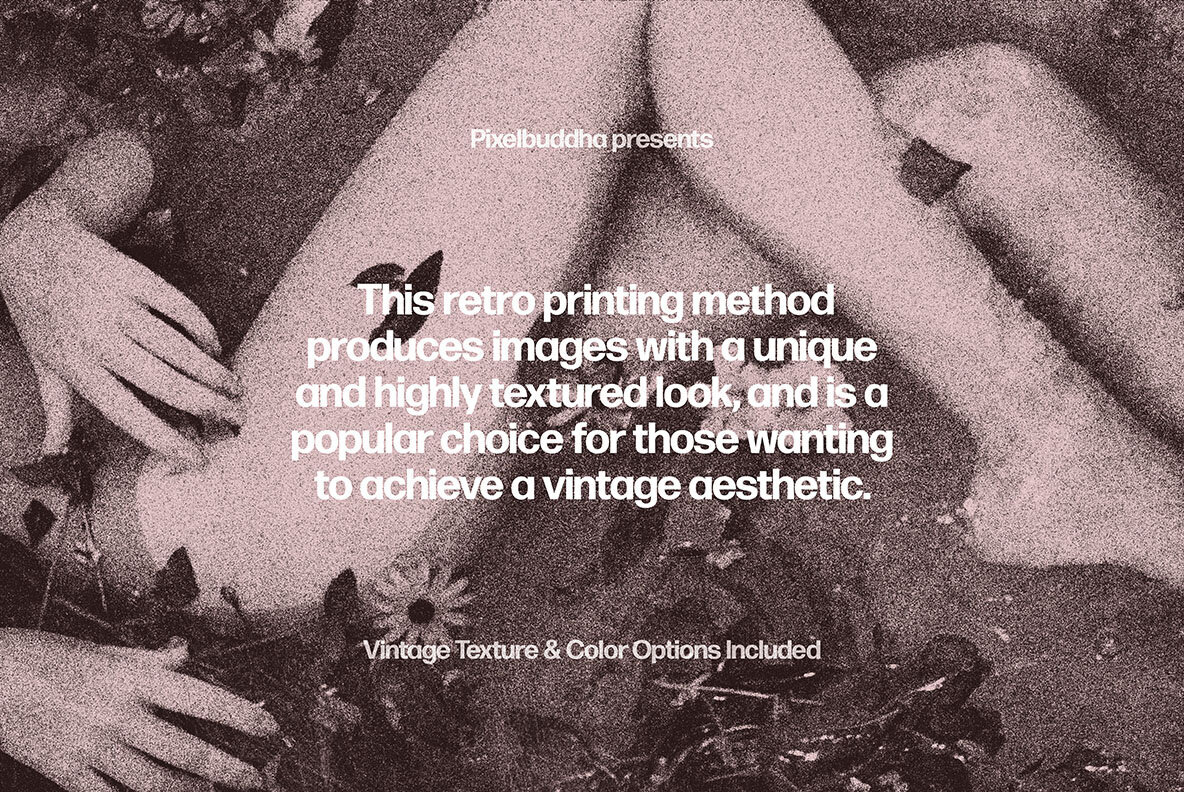 Risograph Dust Photo Effect 2