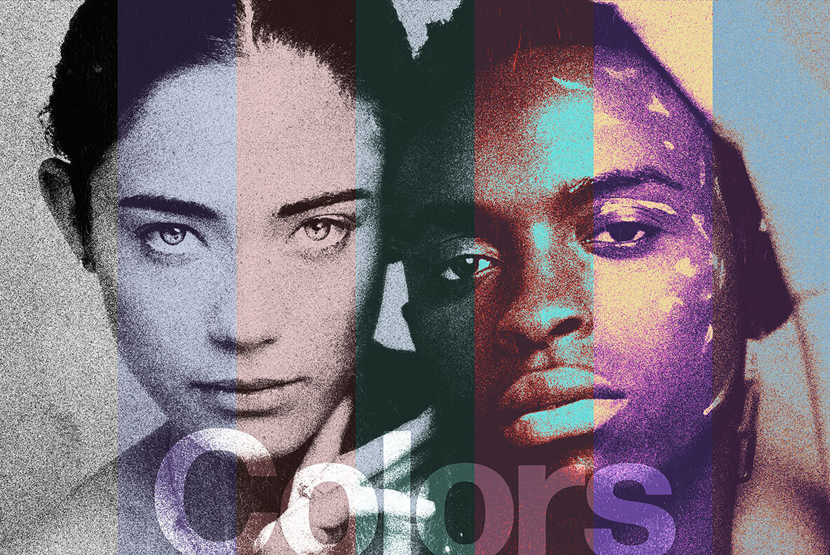 Risograph Dust Photo Effect 3